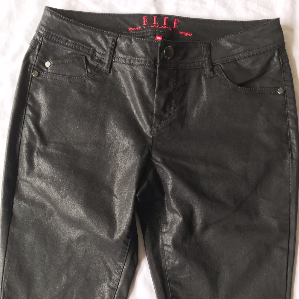 Elle Black Sparkly Skinny Jeans